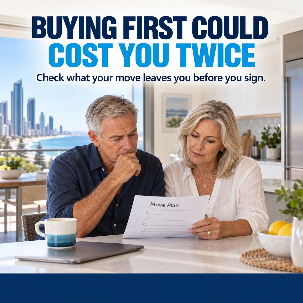Gold Coast downsizers checking their move before buying