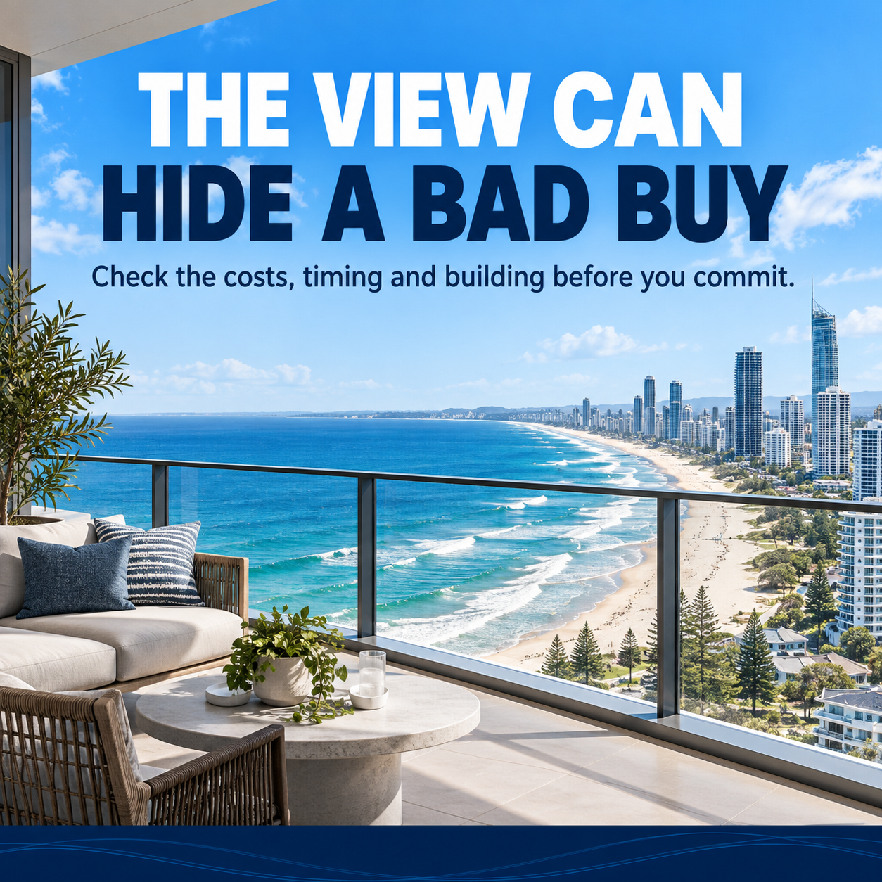 The view can hide a bad apartment purchase