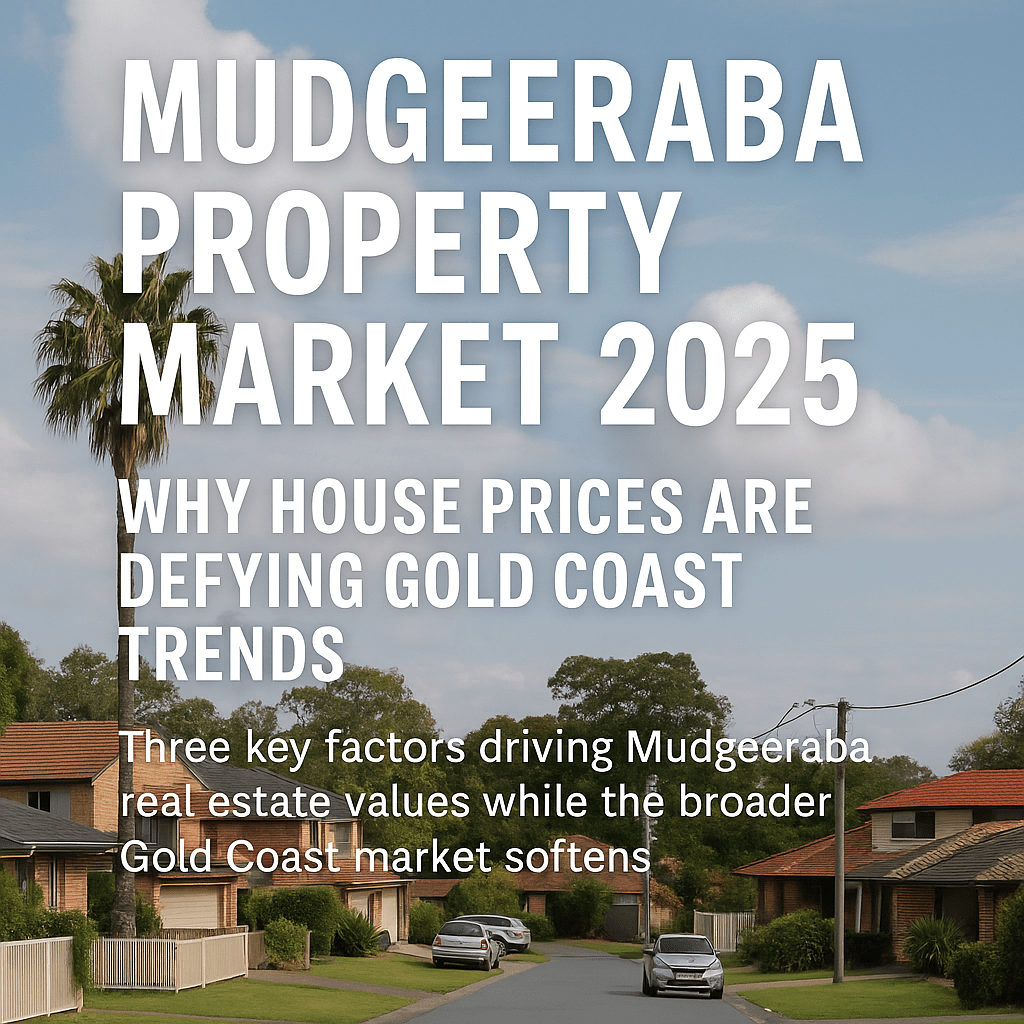 Mudgeeraba Property Market 2025: Why House Prices Are Defying Gold Coast Trends