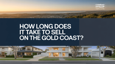 How long does it take to sell on the Gold Coast — family streets at sunset