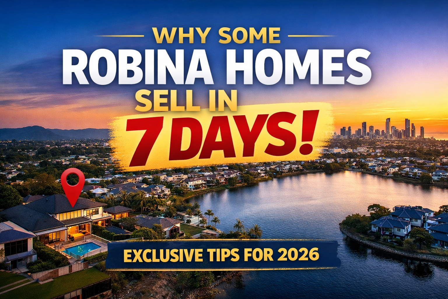 Why Some Robina Homes Sell in 7 Days: Exclusive Tips for Gold Coast Property Market 2026
